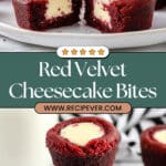 Red Velvet Cheesecake Bites Recipe