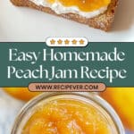 Easy Homemade Peach Jam Recipe