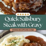 Easy Salisbury Steak Recipe
