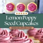 Lemon Poppy Seed Cupcakes Recipe