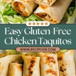 Easy Gluten-Free Chicken Taquitos Recipe