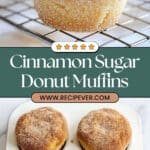 Cinnamon Sugar Donut Muffins Recipe