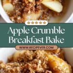 Healthy Breakfast Apple Crumble Recipe