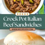 Crock Pot Italian Beef Recipe