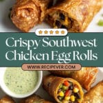 Southwest Chicken Egg Roll Recipe