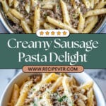 Creamy Sausage Pasta Recipe