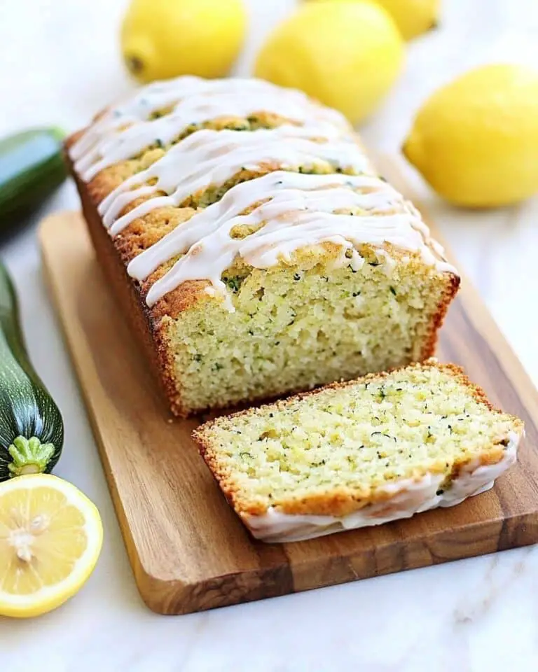 Lemon Zucchini Bread with Lemon Glaze Recipe