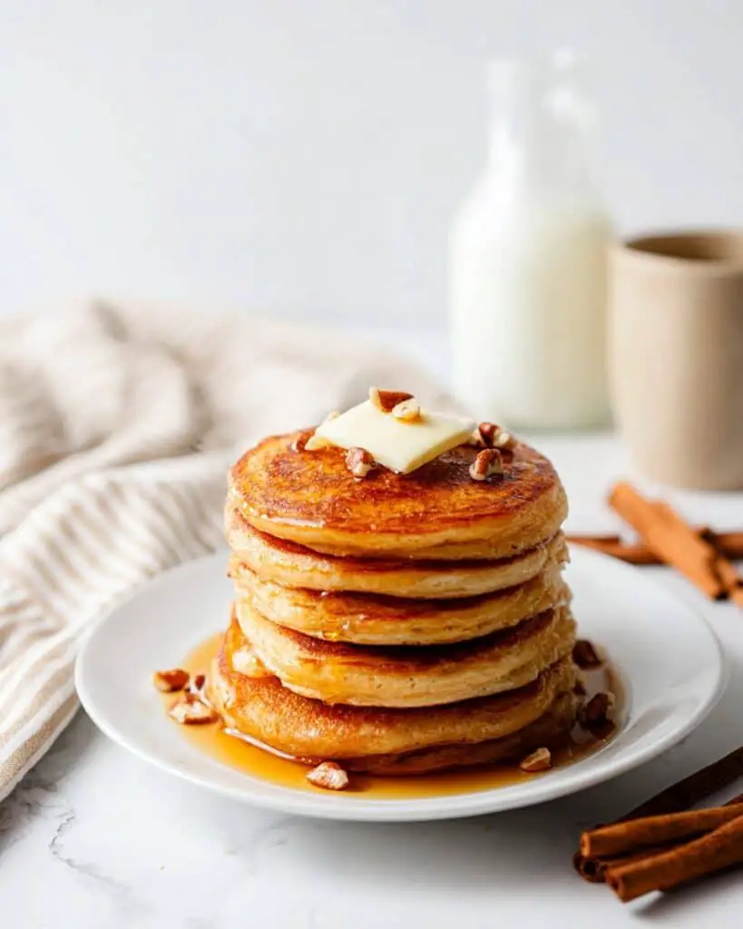 Blender Oatmeal Pumpkin Pancakes Recipe
