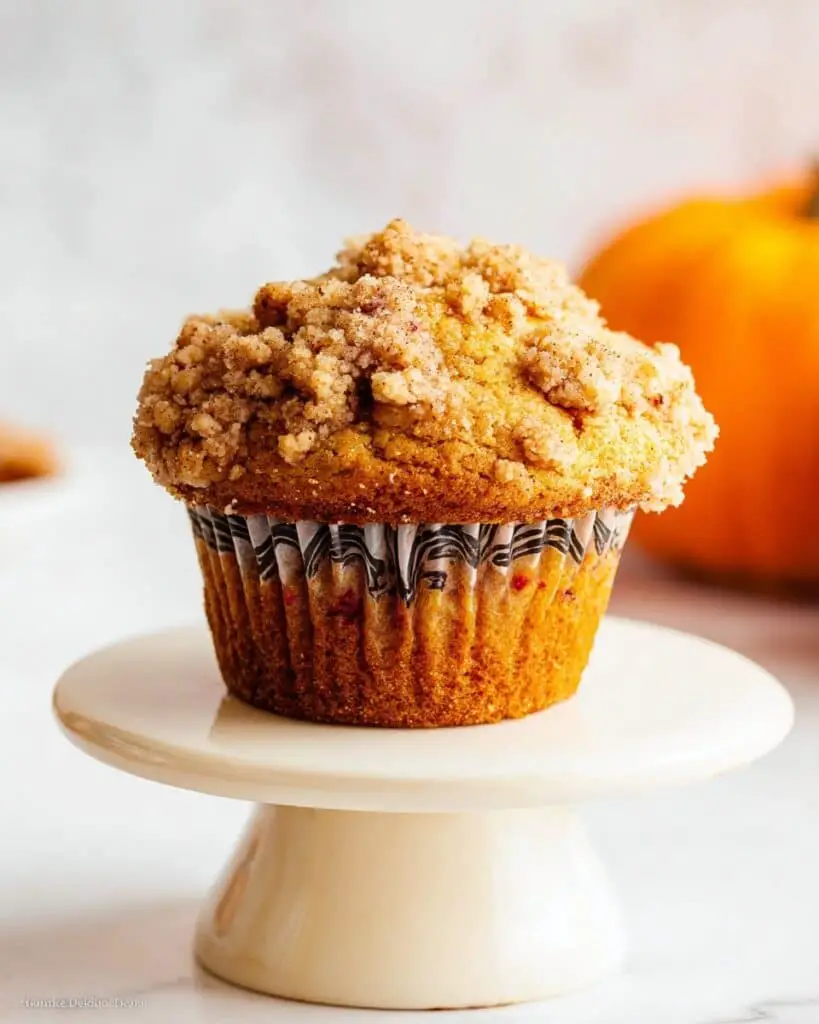 Apple Pumpkin Streusel Muffins Small Batch Recipe