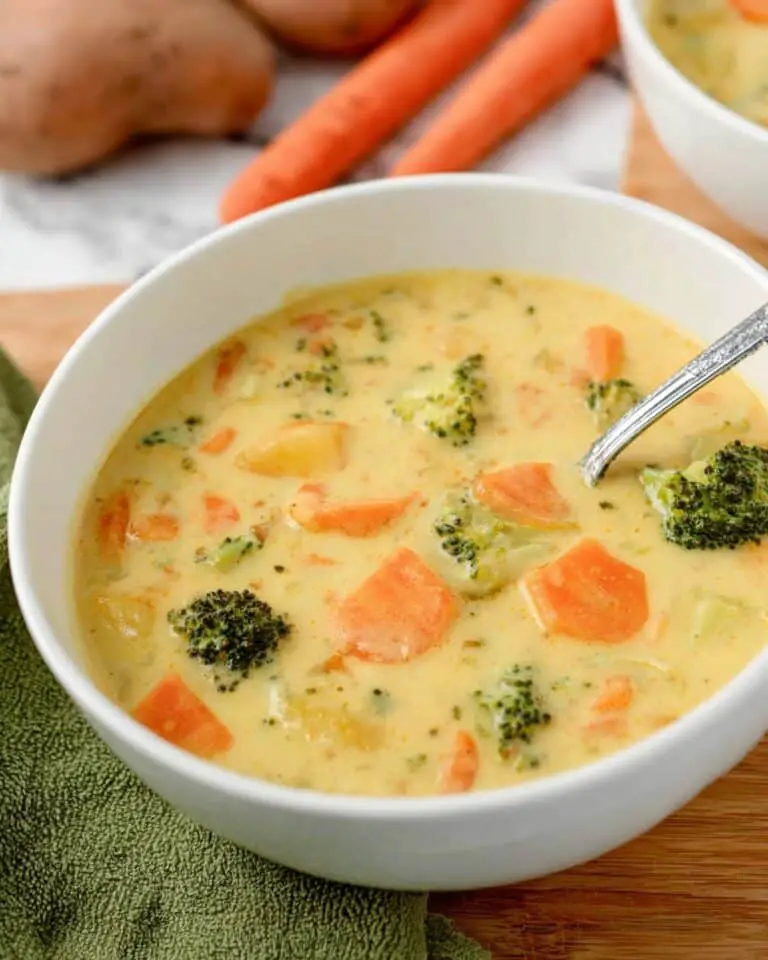 Creamy Vegetable Soup Recipe