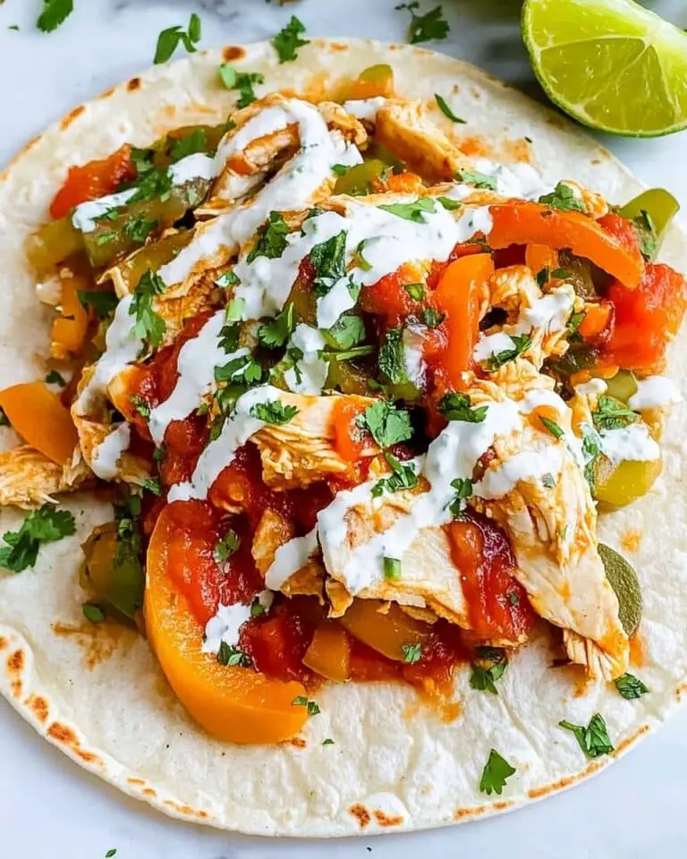 Slow Cooker Chicken Fajitas Recipe