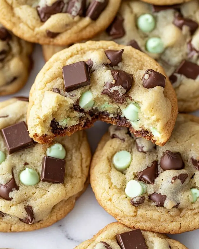 Mint Chocolate Chip Cookies Recipe