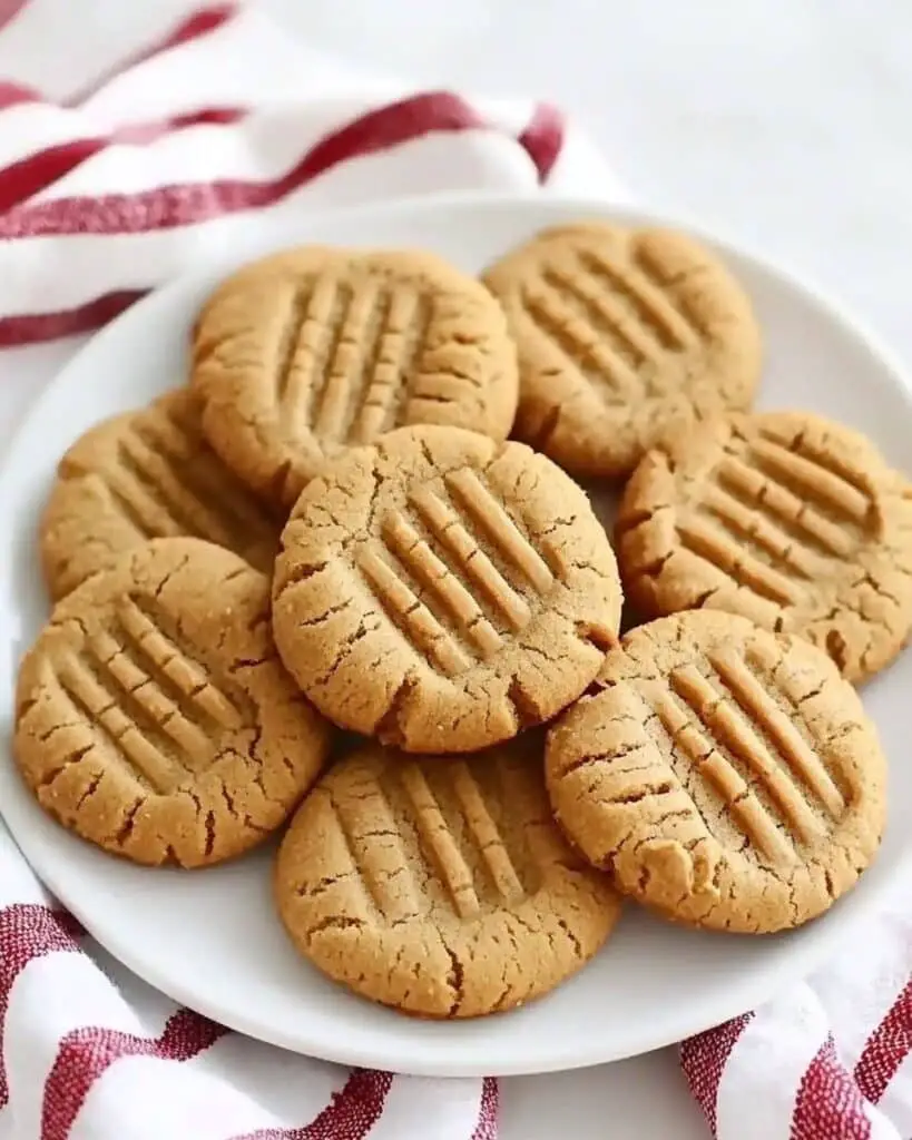 3 Ingredient Peanut Butter Cookies Recipe