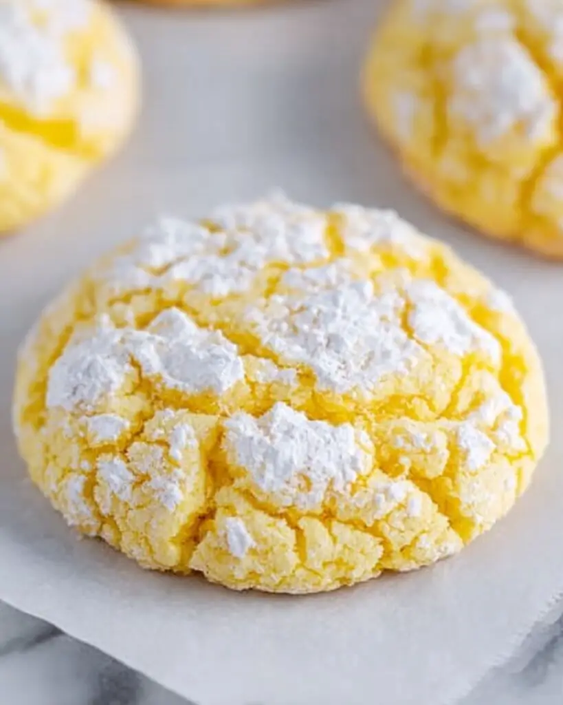 Lemon Cake Mix Cookies Recipe