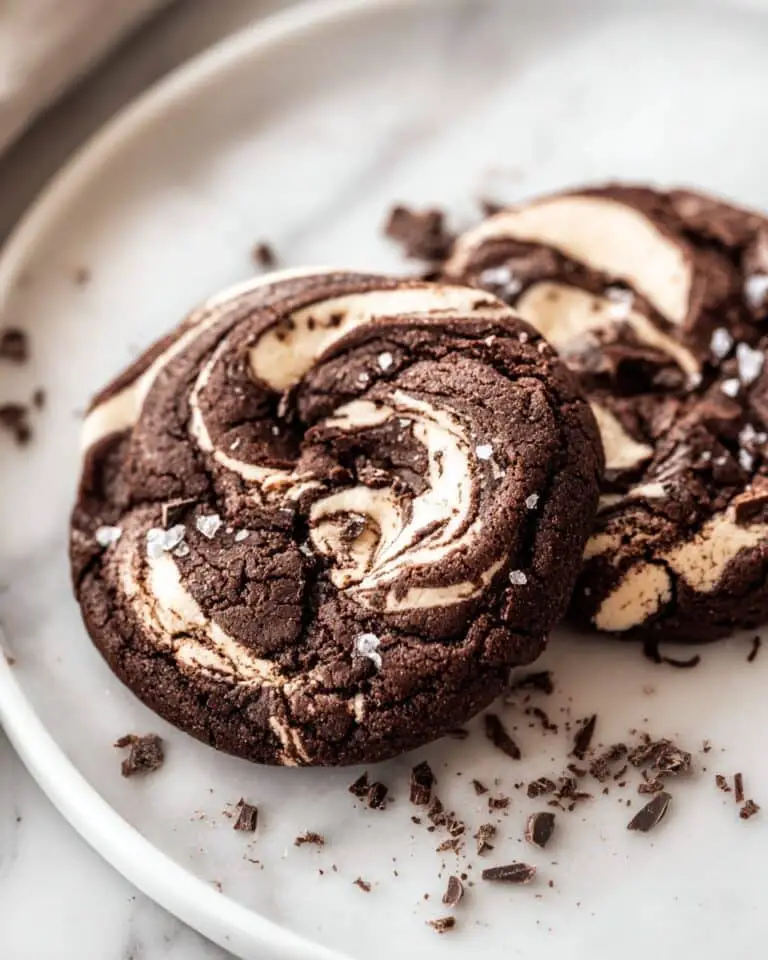 Chocolate Marshmallow Swirl Cookies Recipe