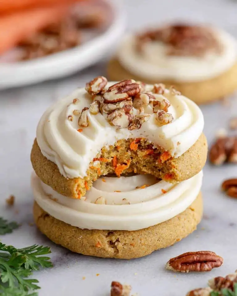 Crumbl Carrot Cake Cookies Recipe