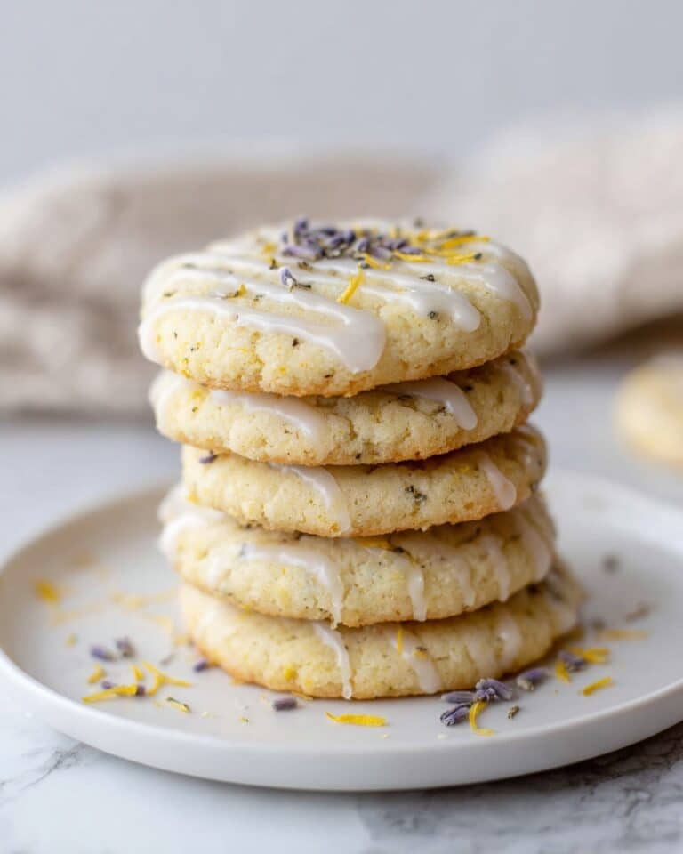 Lemon Lavender Cookies Recipe