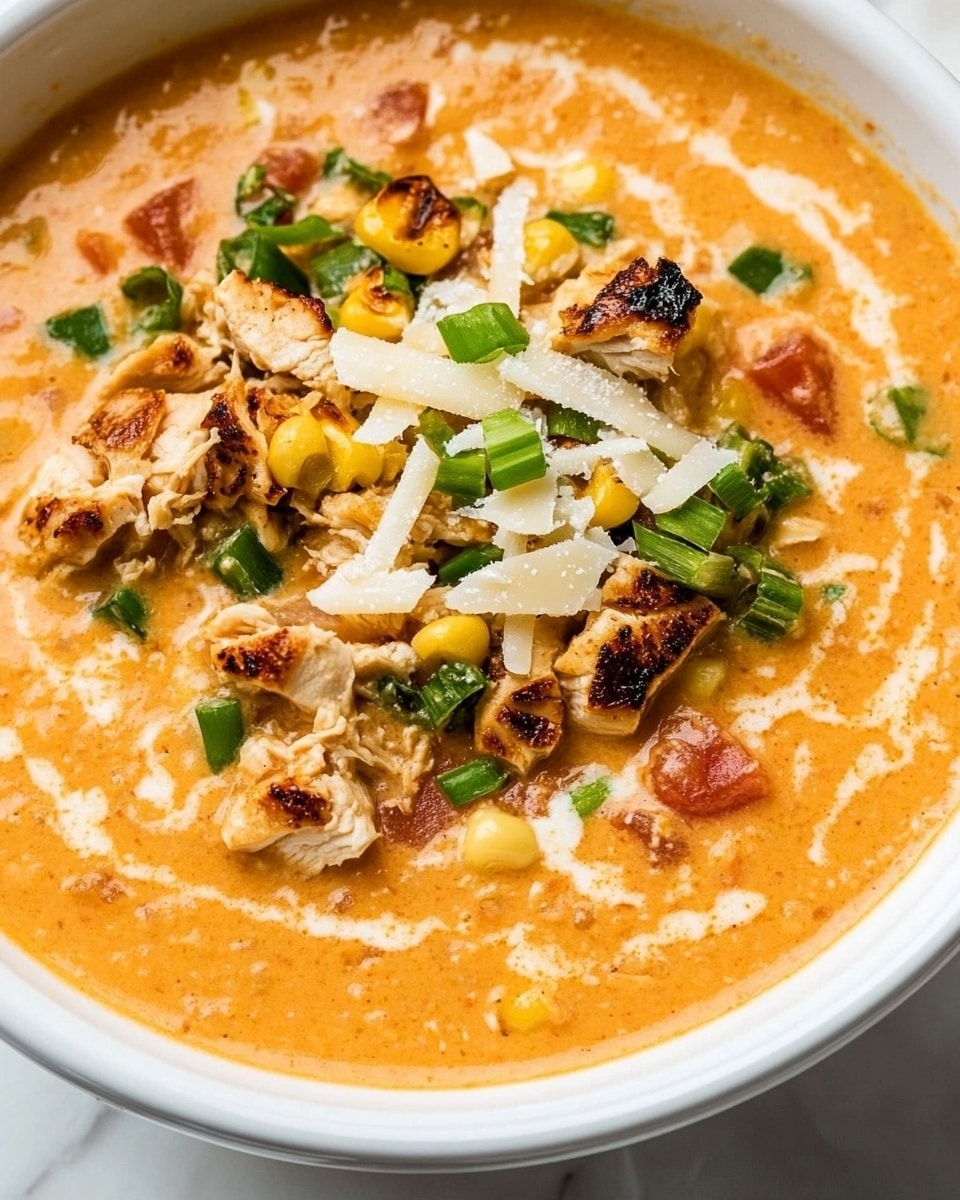 Creamy Cajun Chicken Pasta Soup Recipe