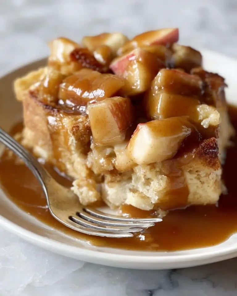Caramel Apple French Toast Casserole Recipe