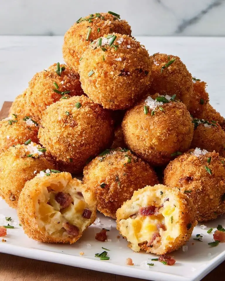 Fried Mashed Potato Balls Recipe
