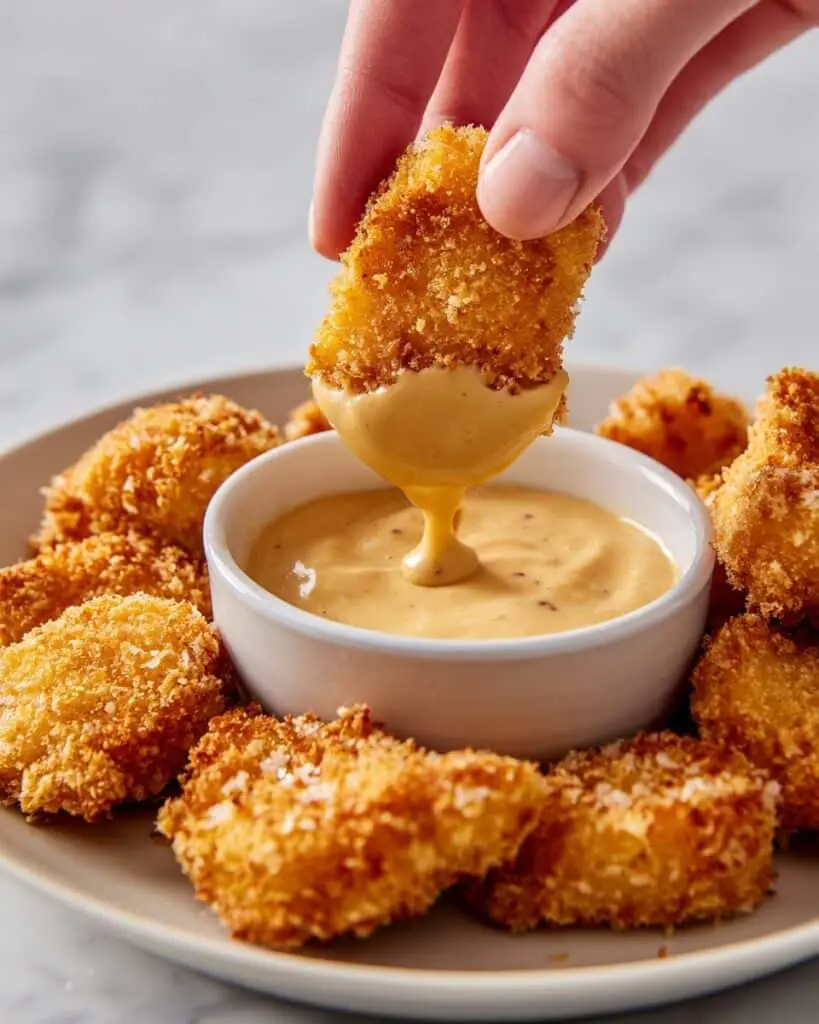 Homemade Baked Chicken Nuggets with Crispy Panko Coating Recipe