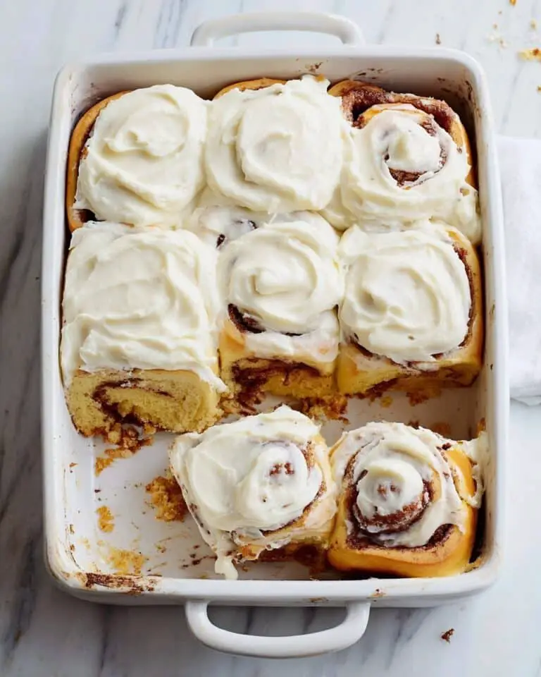 Pumpkin Cinnamon Rolls with Cream Cheese Maple Frosting Recipe
