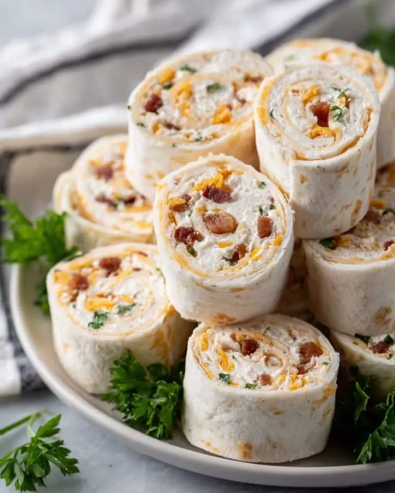 Chicken Bacon Ranch Pinwheels Recipe