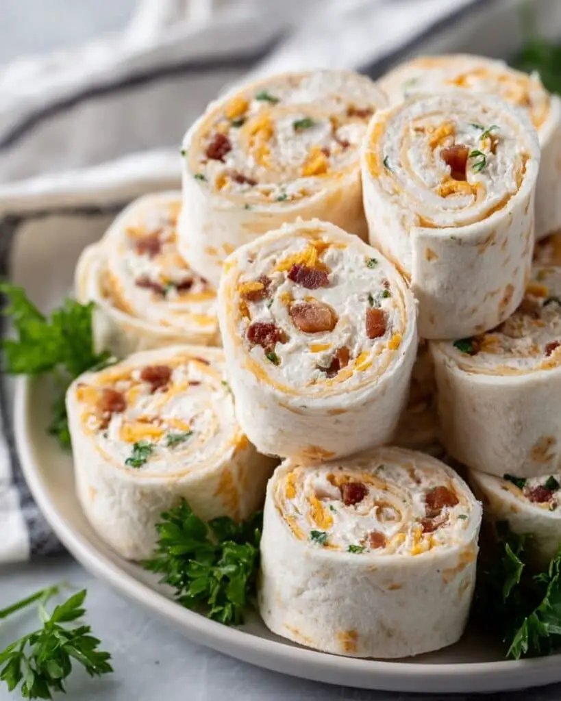 Chicken Bacon Ranch Pinwheels Recipe