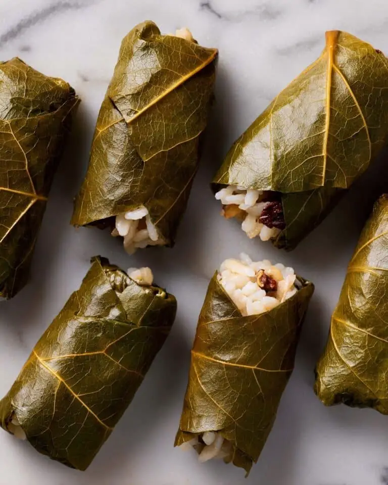 Dolmas (Stuffed Grape Leaves) Recipe
