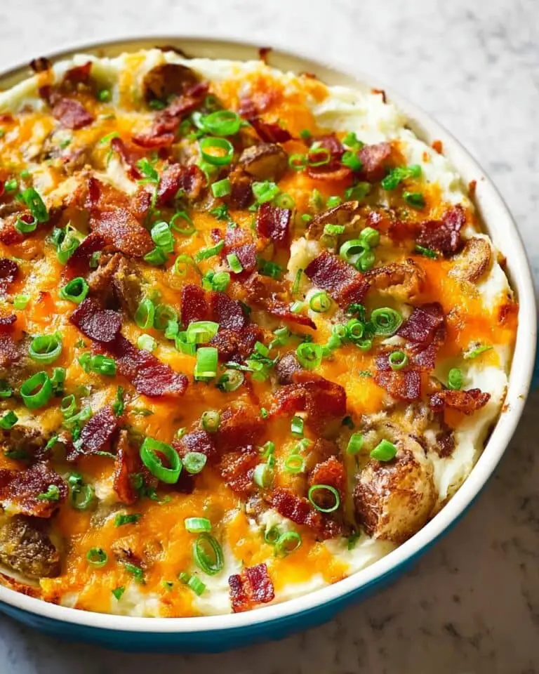 Twice-Baked Potato Casserole Recipe