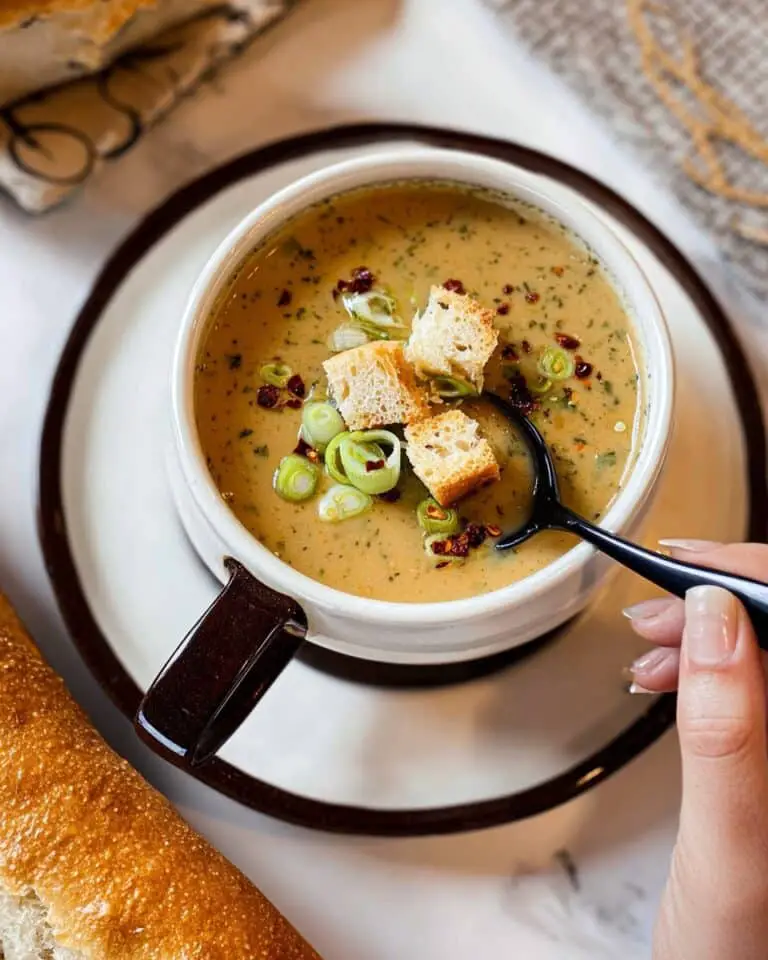 Vegan Kale, Potato, and Leek Soup Recipe