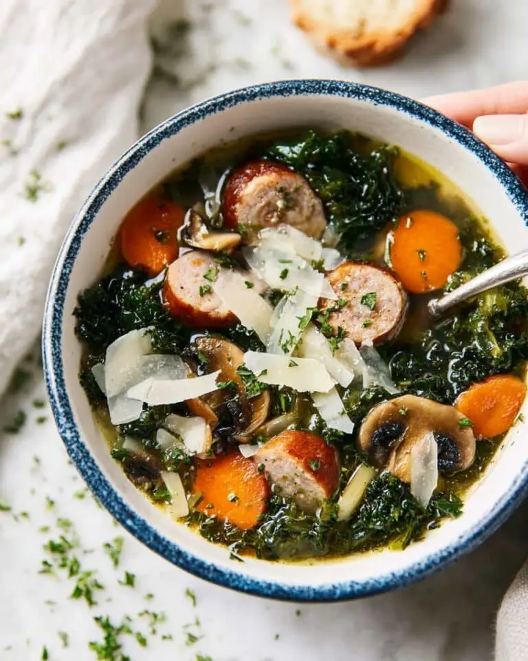 Harvest Italian Sausage and Vegetable Soup Recipe