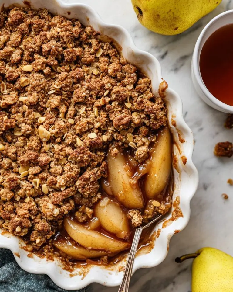 Pear Crumble Recipe