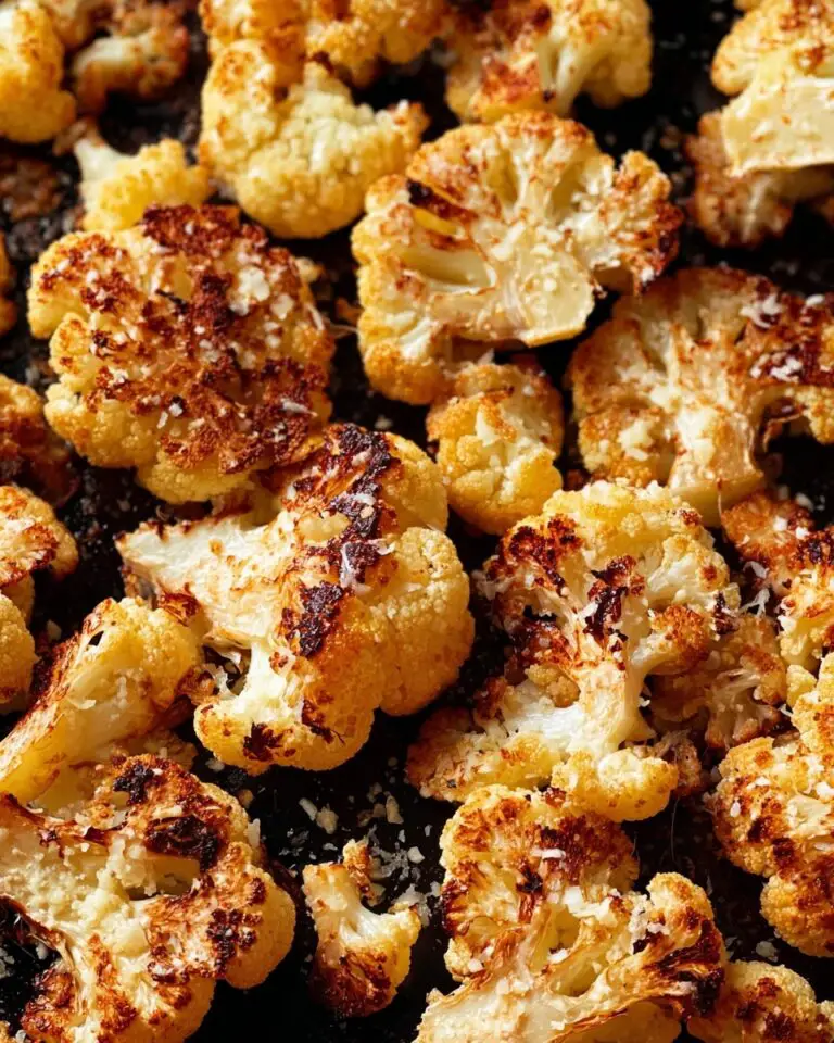 Roasted Cauliflower with Parmesan and Smoked Paprika Recipe