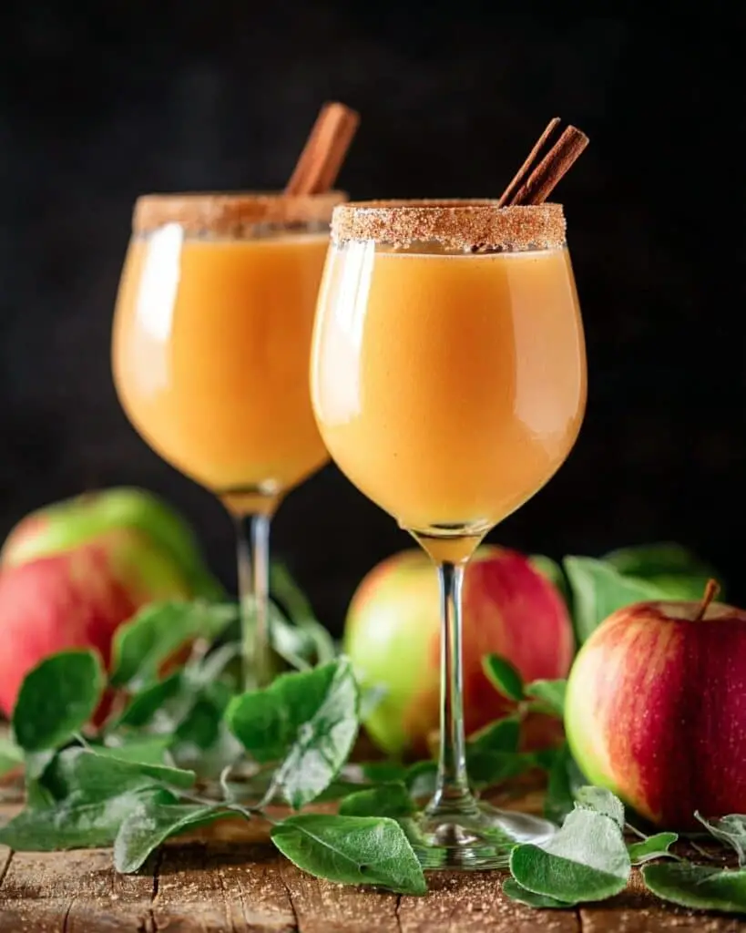 Caramel Apple Mocktail Recipe