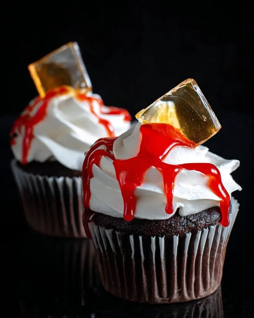 Blood Drip Cupcakes Recipe