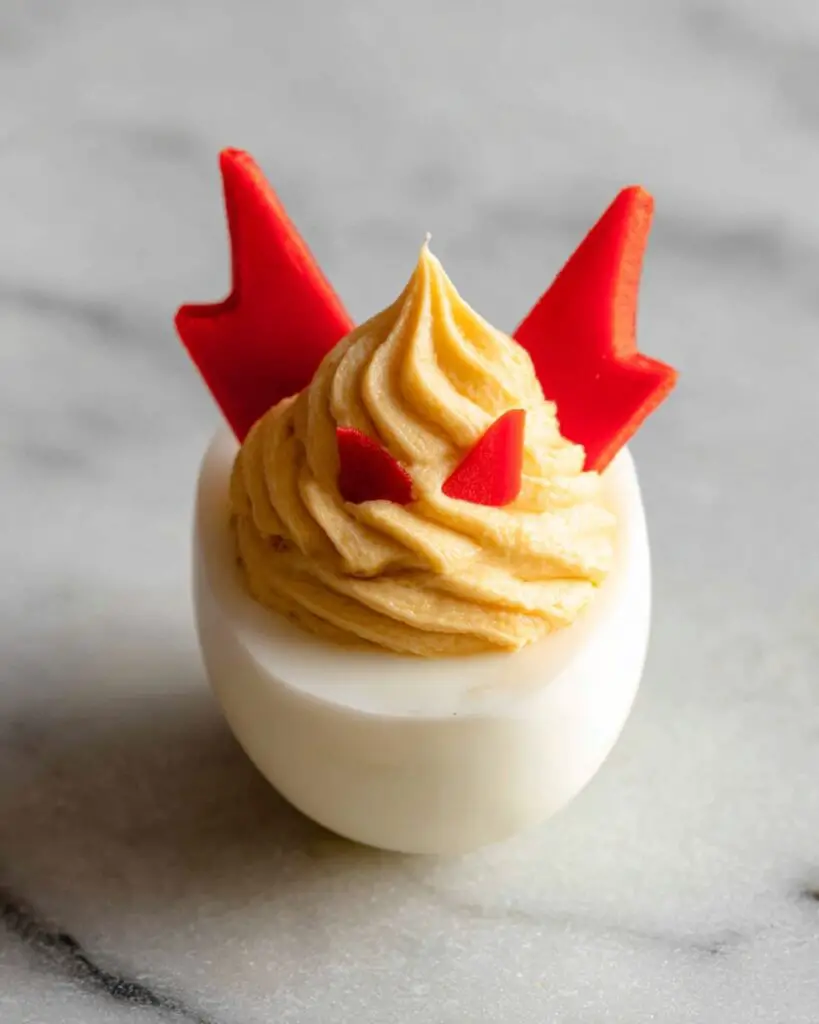 Adorable Halloween Deviled Eggs Recipe