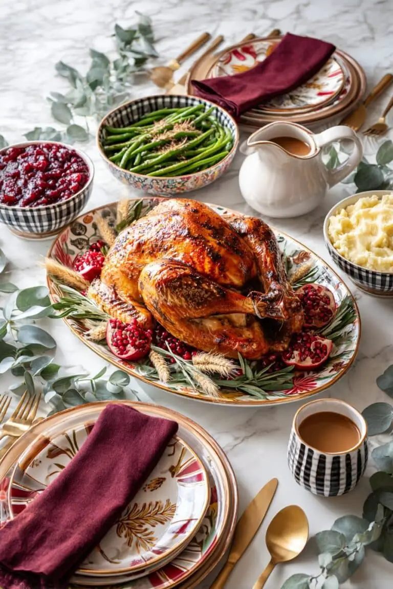 Apple Cider Glazed Turkey with Perfect Gravy Recipe