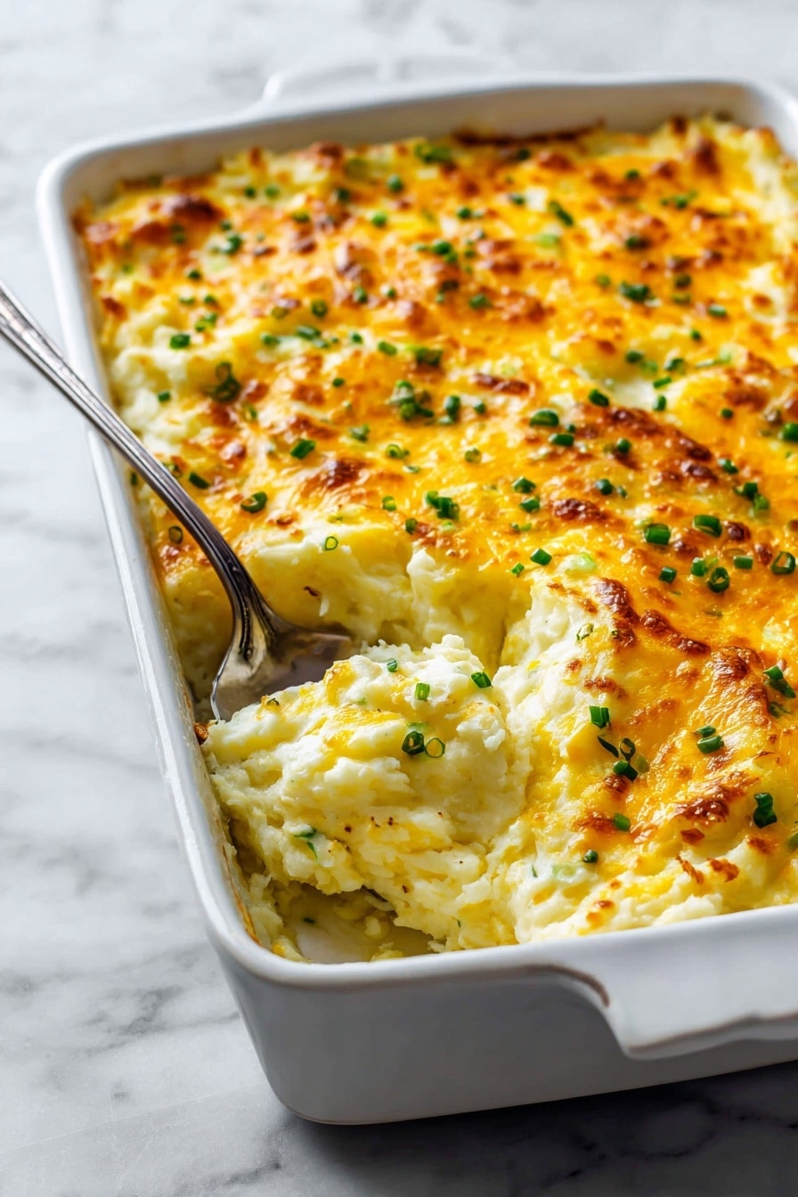 Brown Butter and Herb Mashed Potato Bake Recipe