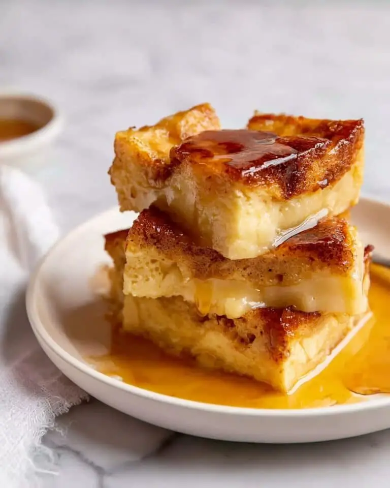 Apple Bread Pudding with Bourbon Sauce Recipe