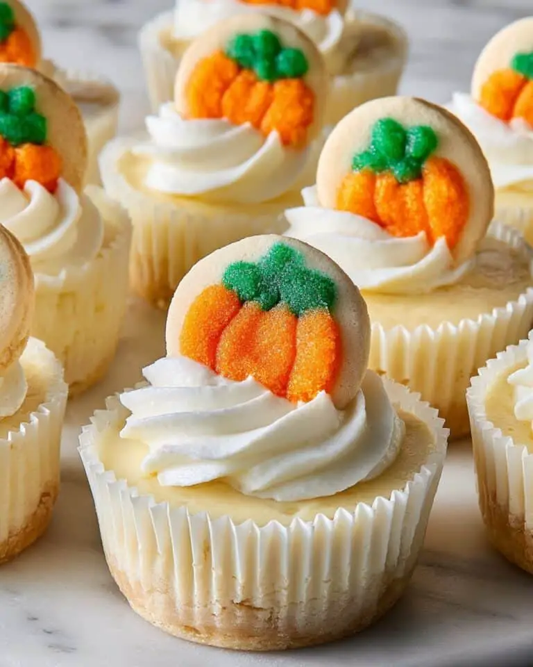 Mini Pillsbury Pumpkin Cookie Cheesecakes Recipe