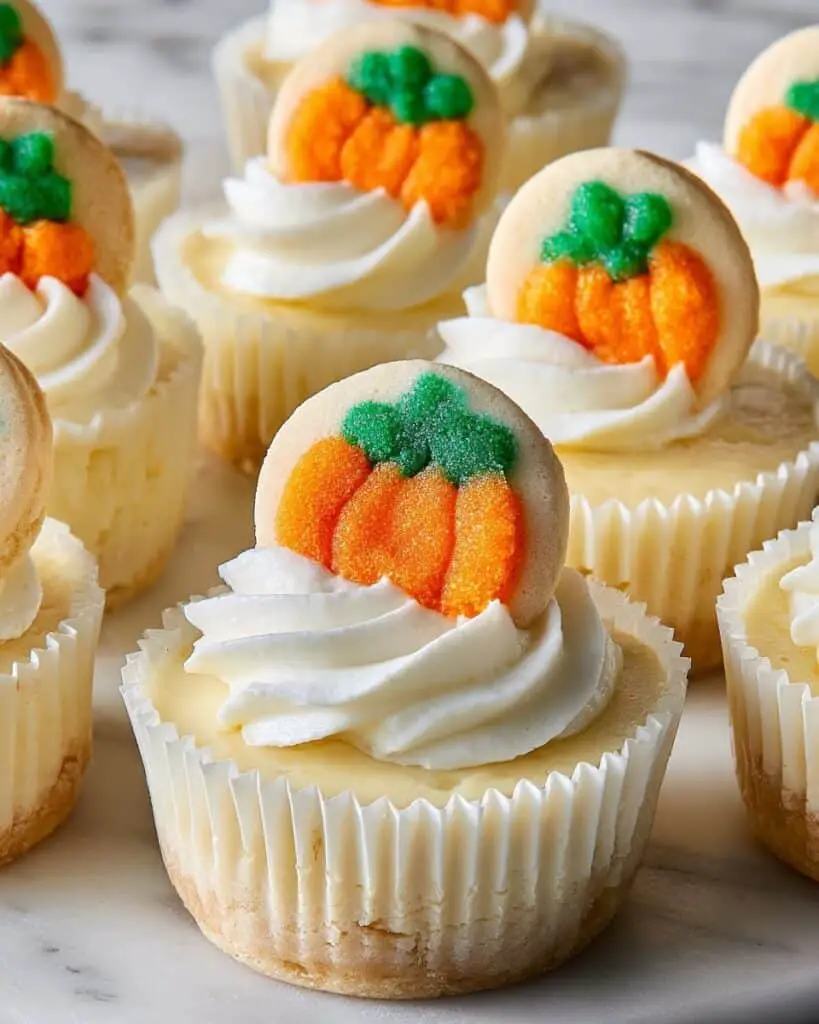 Mini Pillsbury Pumpkin Cookie Cheesecakes Recipe