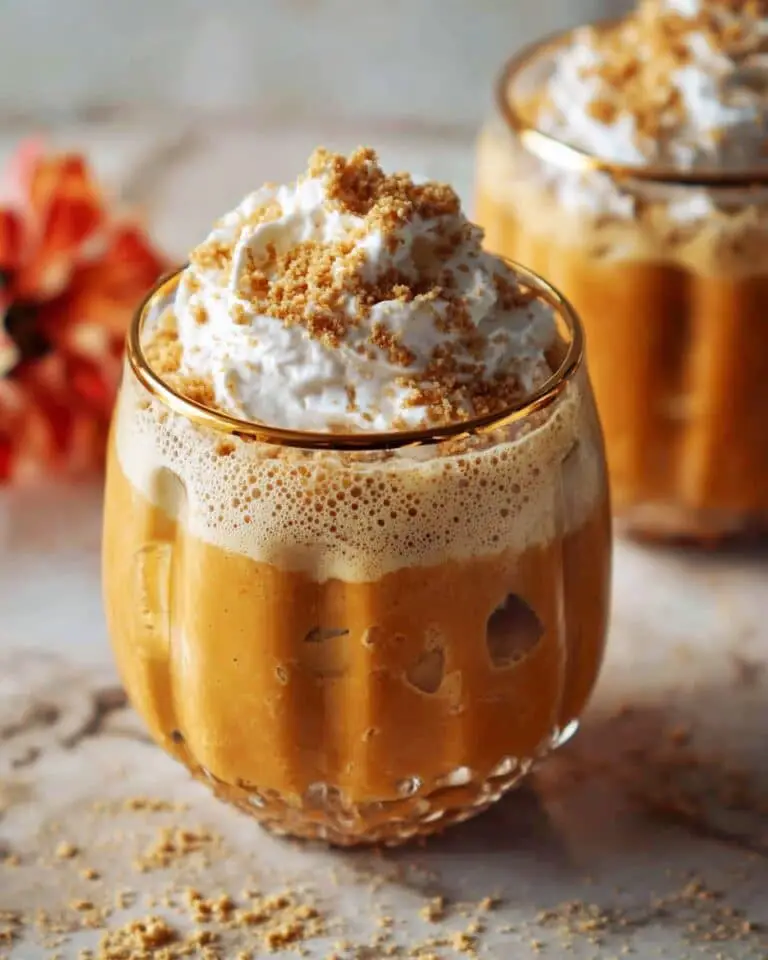 Vegan Pumpkin Pie Mocktail Recipe