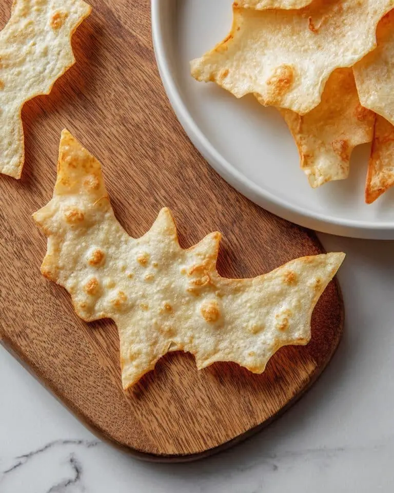 Baked Halloween Tortilla Chips Recipe