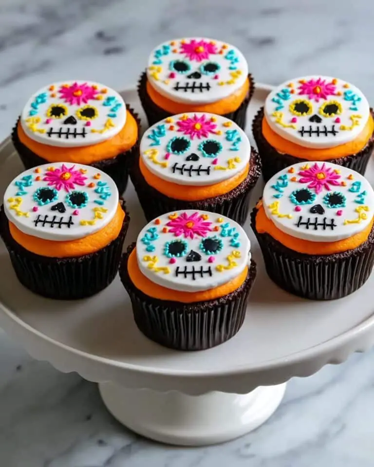 Day of the Dead Cupcakes Recipe