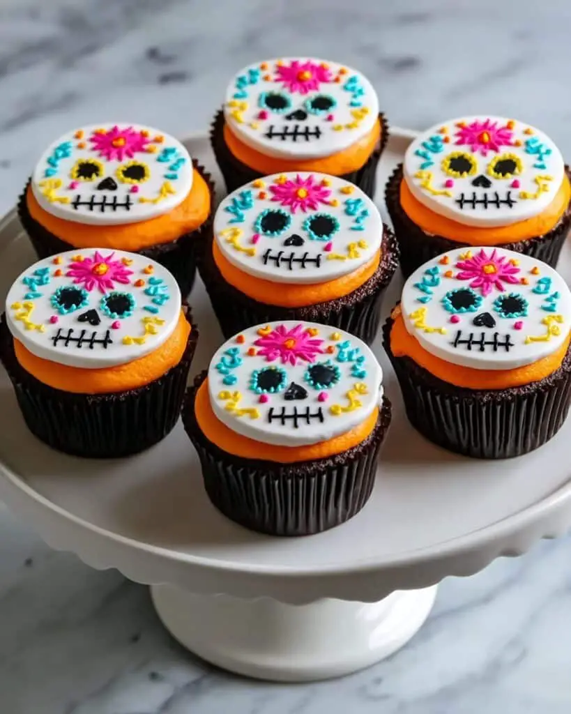 Day of the Dead Cupcakes Recipe