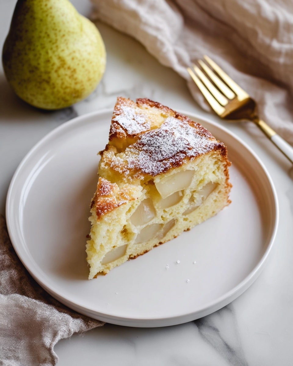 Italian Pear Cake Recipe