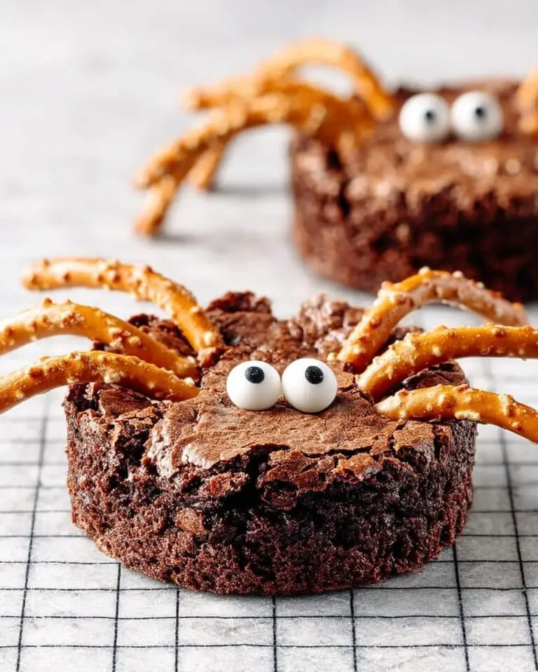 Halloween Brownie Spiders Recipe