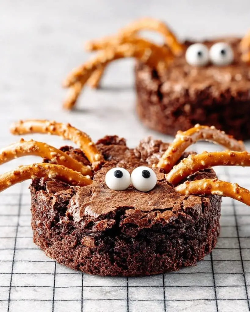 Halloween Brownie Spiders Recipe