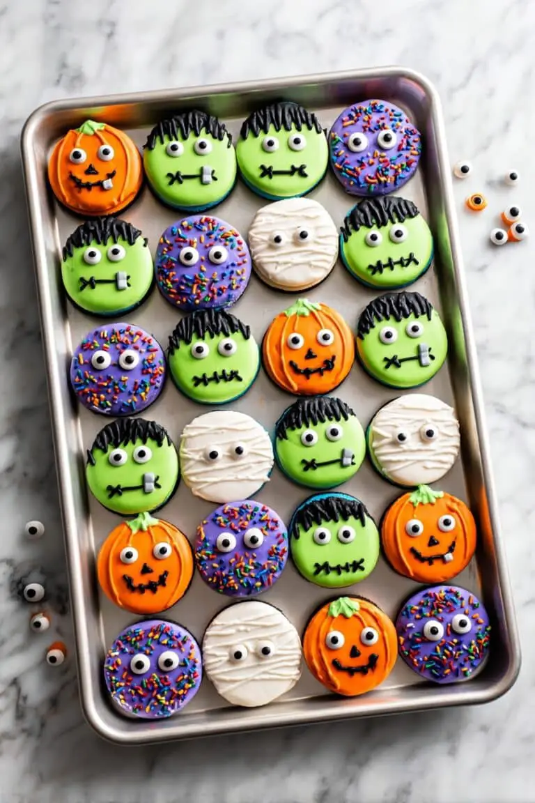 Chocolate Covered Halloween Oreos Recipe
